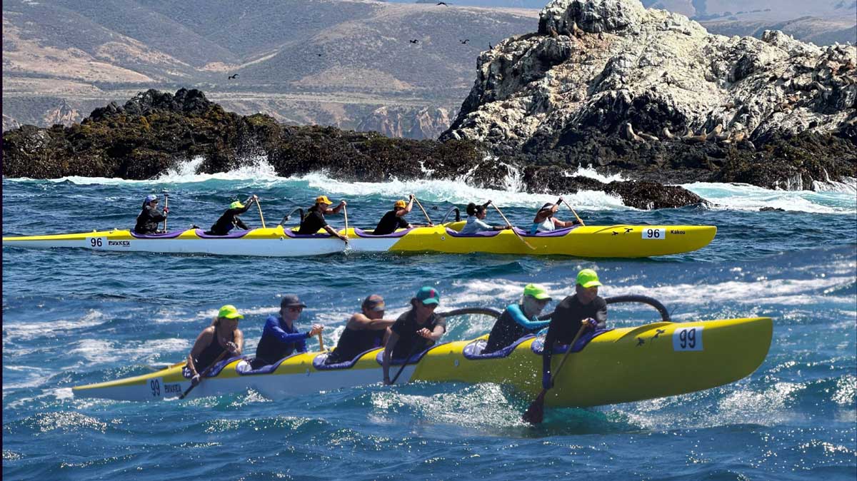 Pale Kai Outrigger Canoe Expo event in Avila Beach, California